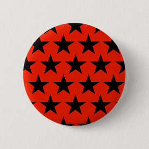 Black Stars Muster Button