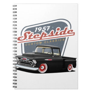 Black Stepside Classics Notizblock