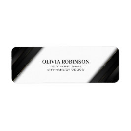 Black Stripes Gold dünne Linien