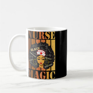 Black Strong Nurse Afro Liebe Melanin Kaffeetasse