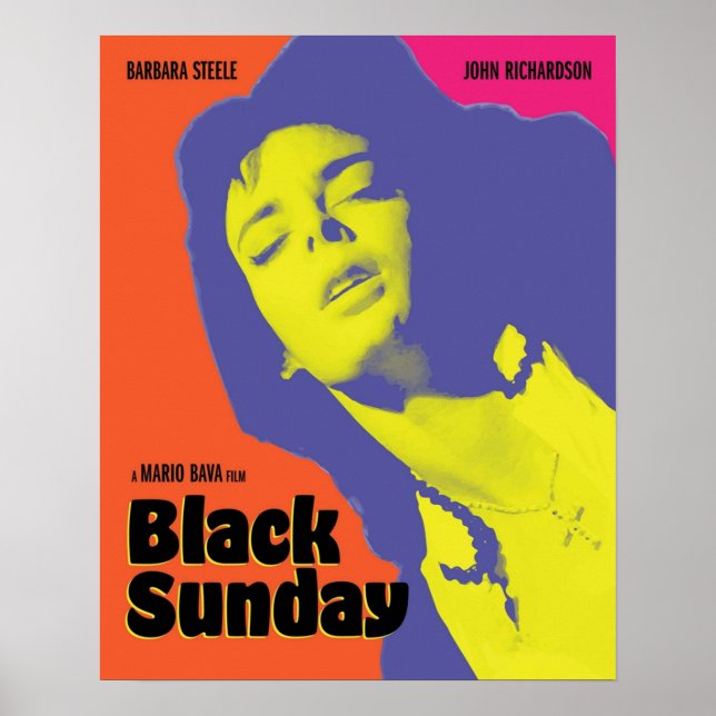 Black Sunday 1960 Film Alternative Poster (Vorne)