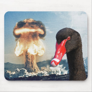 Black Swan Desaster Mousepad