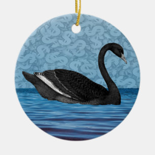 Black Swan-Ereignis Keramik Ornament
