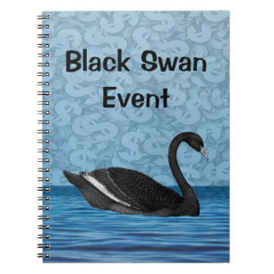 Black Swan-Ereignis Notizblock