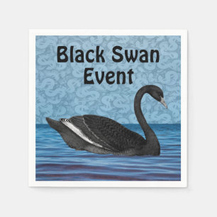 Black Swan-Ereignis Serviette