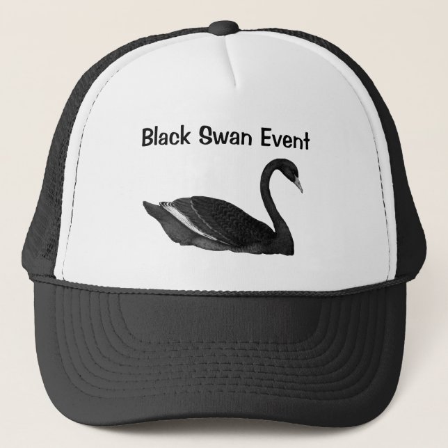 Black Swan-Ereignis Truckerkappe (Vorderseite)