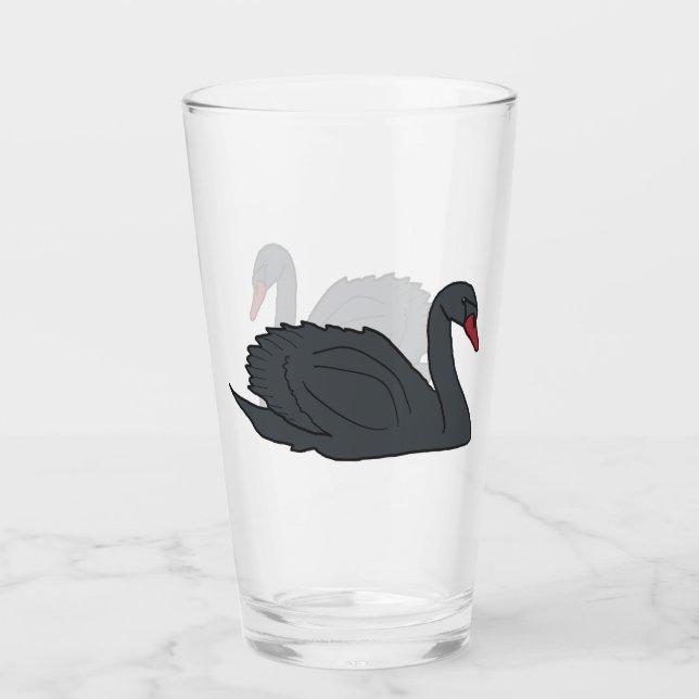 Black Swan Glas (Vorderseite)