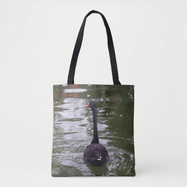 Black Swan Tote Bag Tasche (Vorderseite)