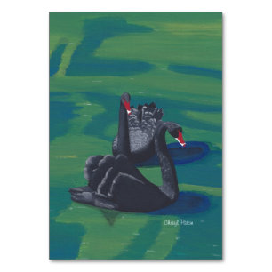 Black Swans Lecture de cartes mémoires pour adulte