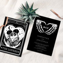 Black Tarot Goth Wedding