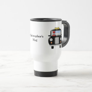 Black Taxi Design Reisebecher