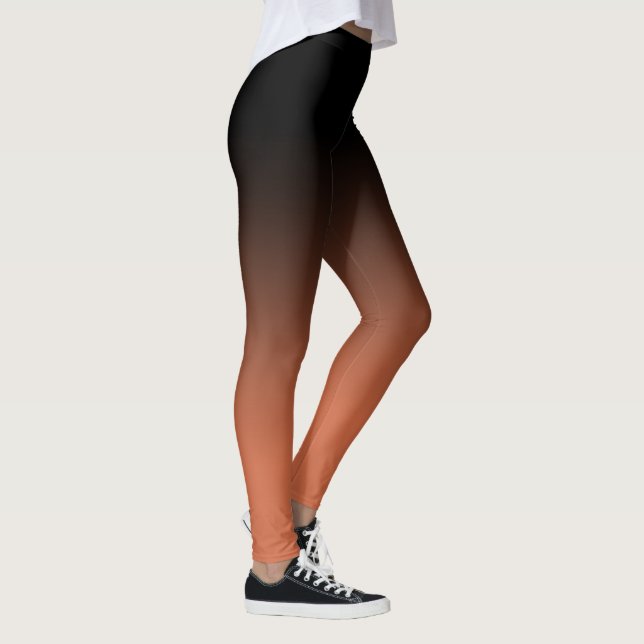 Black Terracotta Ombre Leggings (Rechts)