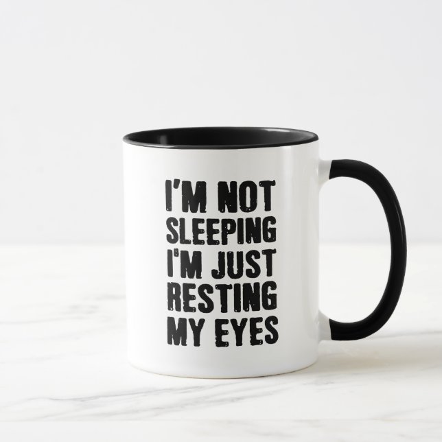 black Text Drôle papa's Mug (Droite)