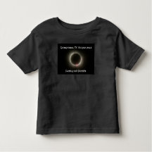 Black Toddler Georgetown Total Eclipse T-shirt
