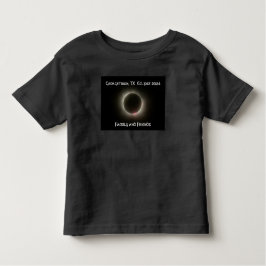 Black Toddler Georgetown Total Eclipse T-shirt