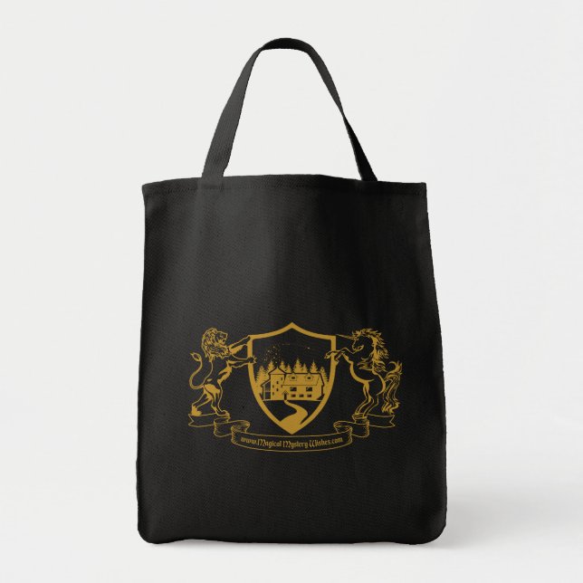 Black Tote Bag Tragetasche (Vorne)
