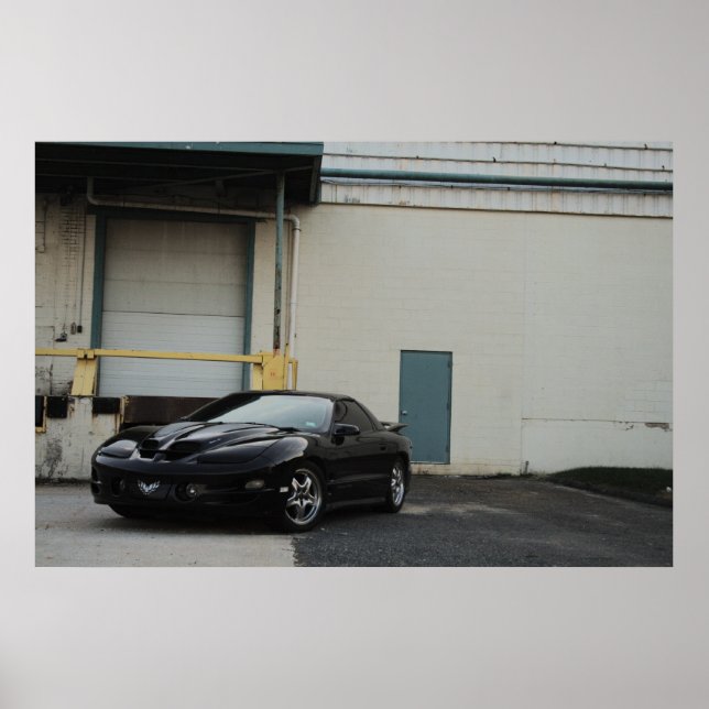 Black Trans Am Poster (Vorne)