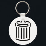 Black Trash Can Symbol Schlüsselanhänger<br><div class="desc">Hier bei der SYMBOLICAL STORE stehen mehr als 40 Symbole zur Auswahl. Fügen Sie diesem Produkt Ihre Text- oder Hintergrundfarbe hinzu. Ändern Sie auch die Größe des Bildes, um größer, kleiner oder gekachelt zu sein, um den gesamten Bereich zu füllen. Diese Optionen sind bei den meisten Produkten verfügbar! Klicken Sie...</div>