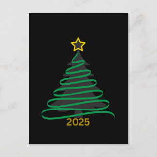 Black Tree Postkarte