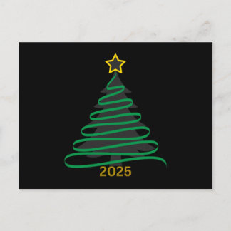 Black Tree Postkarte