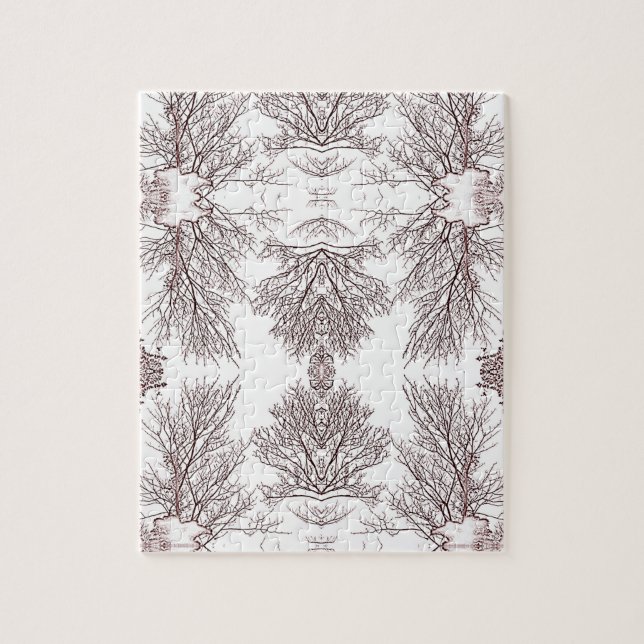 Black Trees White Sky (Vertikal)