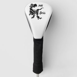 Black Trex The Boss Dino Golf Headcover