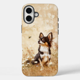 Black Tri Chihuahua - Tough Phone Case