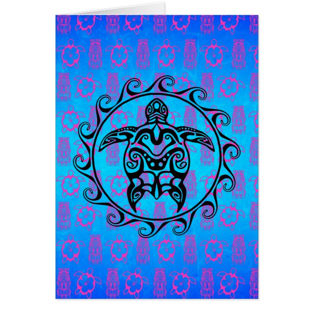 Black Tribal Turtle (Vorne)