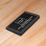 Black Trifold Nylon Wallet mit Markenbezeichnung Trifold Geldbörse<br><div class="desc">Dreifacher Nylon-Brieftasche, die Sie anpassen können, um Ihren Firmennamen. Sie können es als Geschenkartikel an Ihre treuen Kunden geben. Ein Geschenkartikel mit Ihrem Firmennamen, um Markenbewusstsein zu schaffen. Ein Zubehör, das Sie in Ihr Marketing-Material aufnehmen können, um Ihr Unternehmen zu werben oder es als Werbemittel für Ihren Markennamen zu geben....</div>