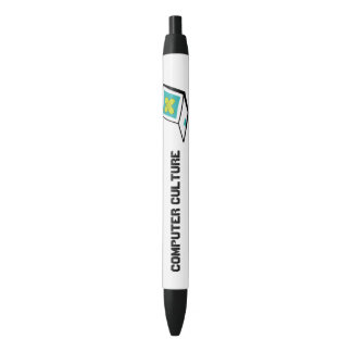 Black Trim Pen der Computerkultur  Kugelschreiber