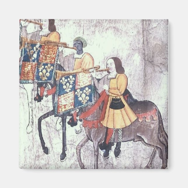 Black Trumpeter Magnet (Vorne)