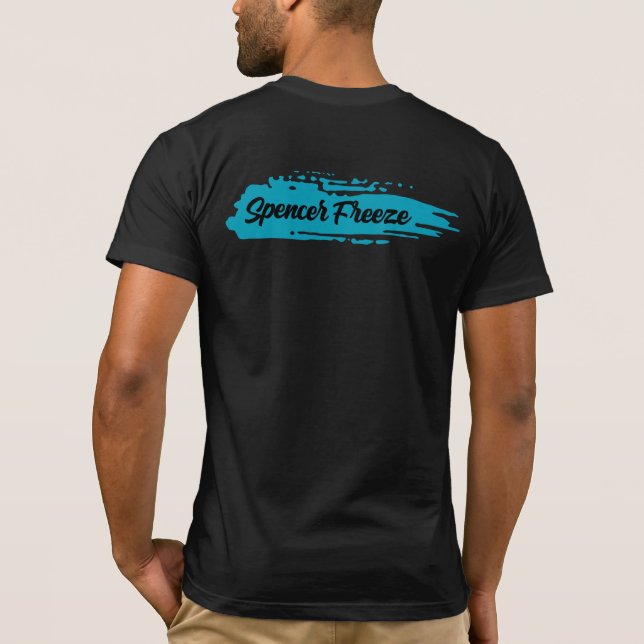Black Tshirt Spencer (Dos)
