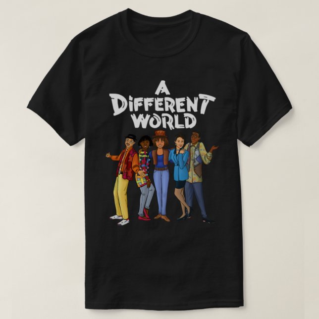 Black TV Show - Eine andere Welt T-Shirt (Design vorne)
