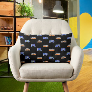 Black Two Logo Business Company Werbeaktion Lendenkissen