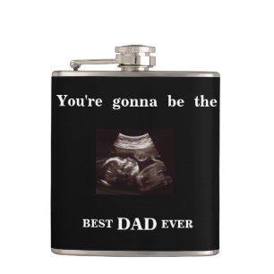 Black Ultrasound You"re Gonna be the Best Vater Flachmann