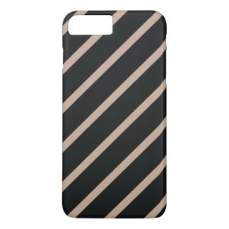 BLACK und goldenes Streifen Muster iPhone 7 plus G Case-Mate iPhone Hülle