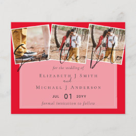 BLACK und RED BUDGET - Termine für Hochzeitfarben 