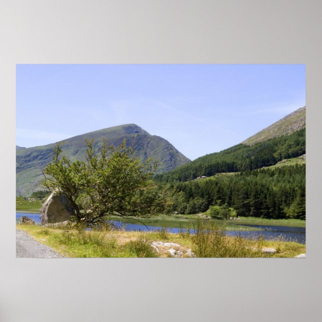 Black Valley Print Poster (Vorne)