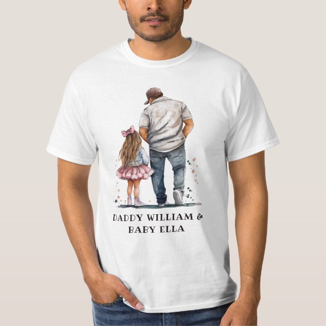 Black Vater and Daughter Bond (14) T-Shirt (Vorderseite)
