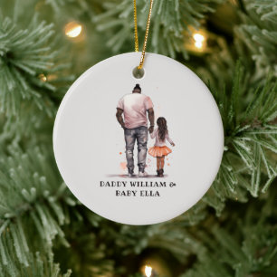 Black Vater and Daughter Bond (5) Keramik Ornament