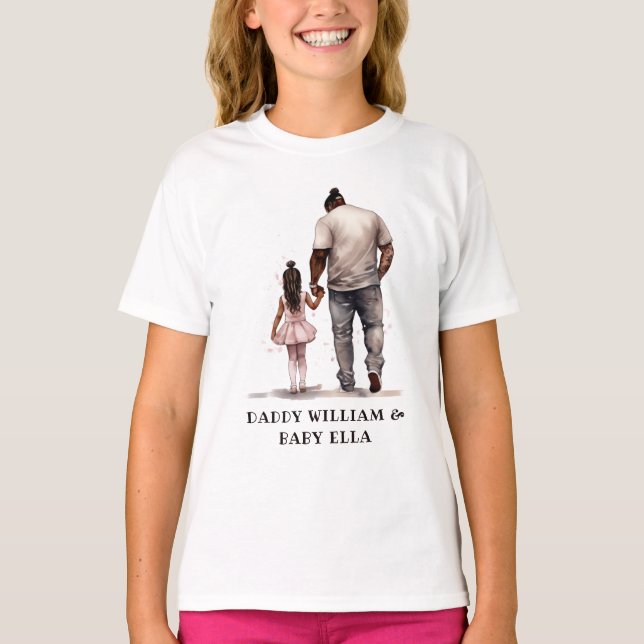 Black Vater and Daughter Bond (6) T-Shirt (Vorderseite)