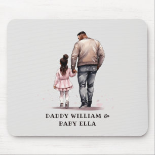 Black Vater and Daughter Bond (7) Mousepad