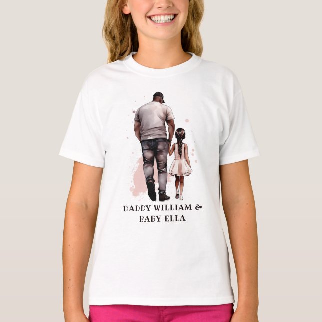 Black Vater and Daughter Bond (8) T-Shirt (Vorderseite)
