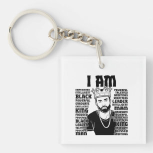 Black Vater Melanin Christlich Man Pater Bruh Vate Schlüsselanhänger