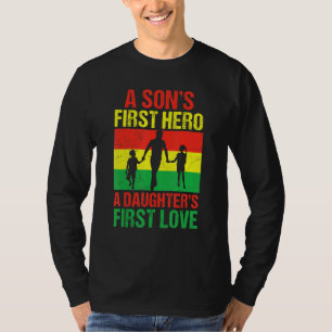 Black Vater Pride Sons First Helden Daughters T-Shirt