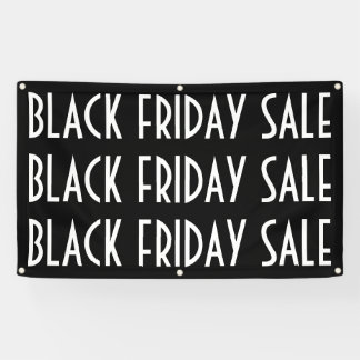 Black Vendredi Vente Extérieur Vinyl Bannière Grom