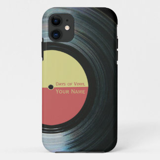 Black Vinyl Record Effekt iPhone 5/5S Fall Case-Mate iPhone Hülle