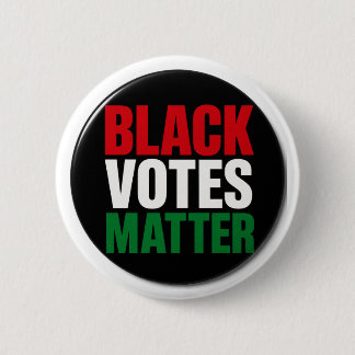 Black Votes Matter Knopf Button