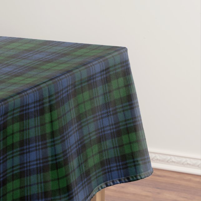 Black Watch Ancient Scottish Tartan Tischdecke (Beispiel)