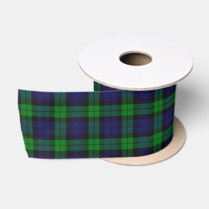 Black Watch Campbell Tartan Satinband